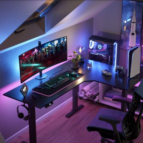 Adjustable Gaming Desk